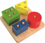 Woodyland Shapes and colors puzzle