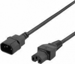 ProXtend Power Cord Denmark EDB to C15, 1M Black