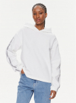 Calvin Klein Jeans Pluus Logo Elastic Hoodie J20J223078 Valge Regular Fit S