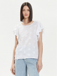 United Colors Of Benetton S&auml;rkpluus 30BYD107A Valge Regular Fit