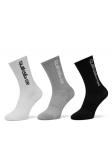 Quiksilver Pikad sokid AS_QUIKSILVER_100W_SS25 (3-PACK) Valge 39_42