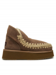 Mou Lumesaapad Mini Eskimo Platform Boot FW681000A Pruun