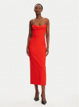 Bardot Kokteilikleit Martini 58535DB Punane Slim Fit