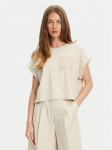 United Colors Of Benetton T-s&auml;rk 3IFVD10AF Beež Boxy Fit