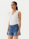 Morgan Top 251-DADILO Valge Slim Fit L