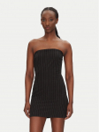Patrizia Pepe Kokteilikleit 8A1342/A457-F1OO Must Slim Fit 44