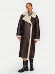 Vila Kasukas Risi 14097991 Pruun Relaxed Fit 36