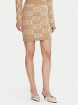 PINKO Miniseelik Bang Bang 106040 A2YD Beež Slim Fit