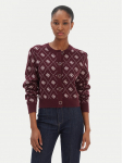 Guess Kardigan W4BR0D Z3JD2 Bordoopunane Regular Fit
