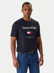 Tommy Hilfiger T-s&auml;rk Embro Flag MW0MW42736 Tumesinine Regular Fit