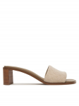 Calvin Klein Pl&auml;tud Block Heel Sandal Aop HW0HW03016 Beež 38