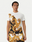 Versace Jeans Couture T-s&auml;rk 80GAH6SB JS541 Valge Slim Fit M