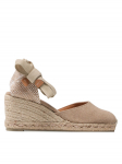 Casta&ntilde;er Espadrillid Carina/6/002 021644-2017 Beež