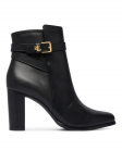 LAUREN RALPH LAUREN Saapad Brooke II Calfskin Bootie Heel 802974475004 Must