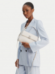 Calvin Klein K&auml;ekott Emblem Hw Pebble Shoulder Bag 25 LV04F3425G Valge