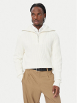 HUGO Kampsun 50570250 Kreemjas Regular Fit