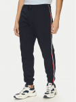 Tommy Hilfiger Dressip&uuml;ksid Global Stripe MW0MW38696 Tumesinine Regular Fit