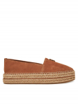 Tommy Hilfiger Espadrillid Suede Platform Espadrille FW0FW08586 Pruun 39