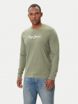 Pepe Jeans Pikkade varrukatega T-s&auml;rk Eggo Long N PM5010135 Khakiv&auml;rviline Regular Fit