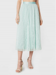 TWINSET Plisseeseelik 231TP2691 Roheline Relaxed Fit
