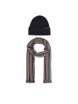 Tommy Hilfiger Komplekti kuuluvad sall ja m&uuml;ts Th Corp Love AM0AM12939 Tumesinine