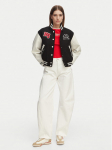 Tommy Jeans Teksad DW0DW22662 Valge Barrel Fit