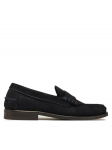 Tommy Hilfiger Mokassiinid Classic Hilfiger Suede Loafer FM0FM05363 Tumesinine