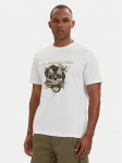 Quiksilver T-s&auml;rk Core Skull EQYZT08176 Valge Regular Fit