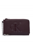 Calvin Klein V&otilde;tmehoidjad Bold Ck L Zip Cardcase LV04F1280G Bordoopunane