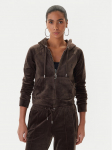 Juicy Couture Pluus Madison JCWAS225306 Pruun Slim Fit