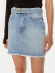 TWINSET Teksaselik 241TT2391 Sinine Straight Fit