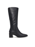 Calvin Klein Ratsasaapad Block Heel High Boot Zip Lth HW0HW03172 Must
