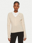 Tommy Hilfiger Kampsun WW0WW43505 Beež Regular Fit