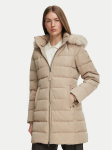 Tommy Hilfiger Talvejope Heritage Tyra WW0WW51563 Beež Regular Fit