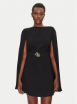 Simona Corsellini Kokteilikleit P25CPAB05501 Must Loose Fit