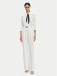Elisabetta Franchi Kombinesoon TU-047-52E2 Valge Regular Fit