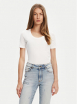 United Colors Of Benetton T-s&auml;rk 3GA2D1066 Valge Slim Fit