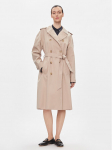 Tommy Hilfiger Vihmamantel Cotton Classic Trench WW0WW40482 Beež Regular Fit