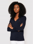 Tommy Hilfiger Kampsun Heritage WW0WW25294 Tumesinine Regular Fit