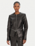 KARL LAGERFELD Tehisnahast jope A3W14050 Must Slim Fit 44