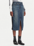 Desigual Teksaselik Twisted 25WWFD03 Tumesinine Regular Fit