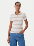 Tommy Jeans Polo s&auml;rk DW0DW22327 Beež Slim Fit