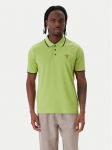 Aeronautica Militare Polo s&auml;rk 261PO1308UP00082 Roheline Regular Fit
