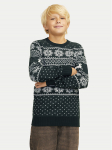 Jack & Jones Junior Kampsun Xmas Gabriel 12267436 Roheline Regular Fit