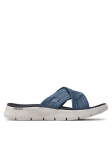 Skechers Pl&auml;tud Go Walk Flex Sandal-Impressed 141420/NVY Tumesinine