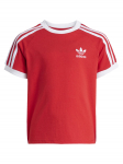 adidas T-s&auml;rk adicolor Trefoil JY3748 Punane Loose Fit