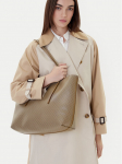 Calvin Klein K&auml;ekott Emblem Aop Tote W/ Pouch LV04F3266G Beež
