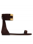 Elisabetta Franchi Sandaalid SA-88L-62E2-V540 Tumepruun