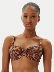 Chantelle Bikini &uuml;lemine osa Sauvage C17UM0 Pruun