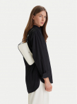 Calvin Klein K&auml;ekott Ck Canvas Small Shoulder Bag LV04F3347G Valge